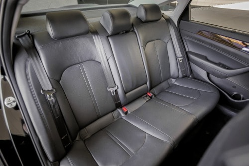 2016 Hyundai Sonata Limited w/Ultimate Package Sedan Rear Interior