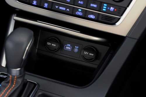 2016 Hyundai Sonata Sport 2.0T w/Black Leather Sedan Interior Detail