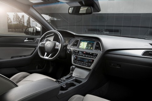 2016 Hyundai Sonata Sport 2.0T Sedan Interior