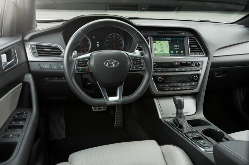 2016 Hyundai Sonata Sport 2.0T Sedan Interior