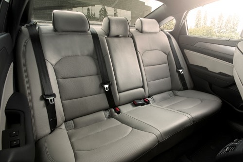 2016 Hyundai Sonata Sport 2.0T Sedan Rear Interior