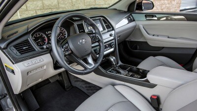2018 Hyundai Sonata Eco Sedan Review Ratings Edmunds The 2018 Hyundai Sonata Sedan S Interior Features A Revised Instrument Panel And Center Console
