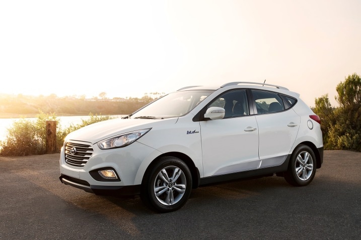 Hyundai was first to market with a fuel-cell vehicle with the launch of the 2015 Tucson fuel-cell electric vehicle.