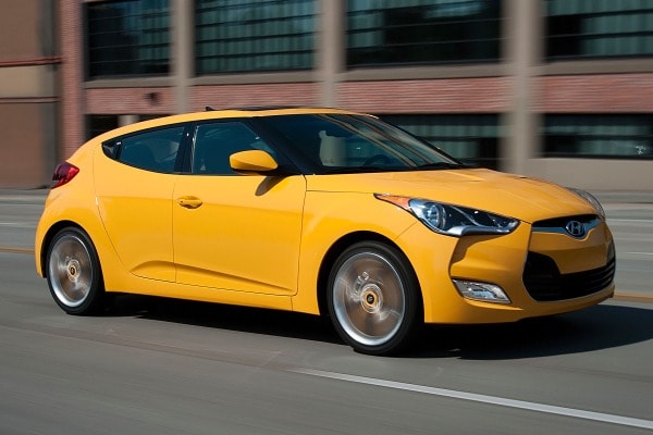 The 2013 Hyundai Veloster The 2013 Hyundai Veloster