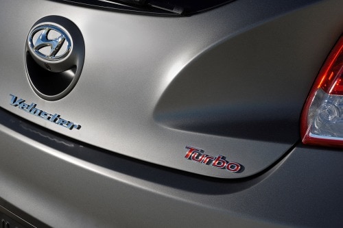 2015 Hyundai Veloster Turbo 2dr Hatchback Rear Badge