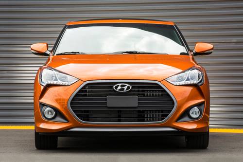 2017 Hyundai Veloster Turbo w/Orange Interior Accent 2dr Hatchback Exterior