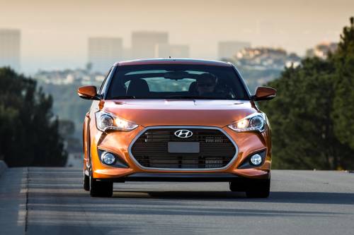 2017 Hyundai Veloster Turbo w/Orange Interior Accent 2dr Hatchback Exterior