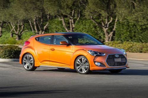 2017 Hyundai Veloster Turbo w/Orange Interior Accent 2dr Hatchback Exterior Shown