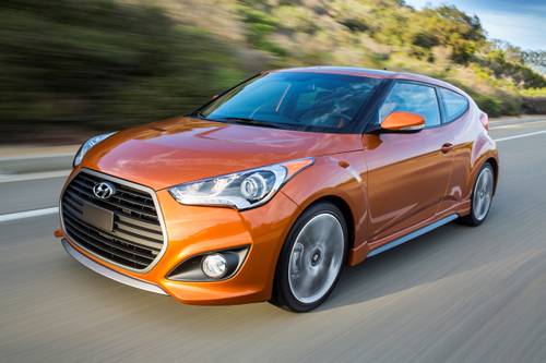 2017 Hyundai Veloster Turbo w/Orange Interior Accent 2dr Hatchback Exterior