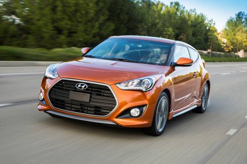 2017 Hyundai Veloster Turbo w/Orange Interior Accent 2dr Hatchback Exterior
