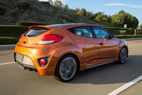 2017 Hyundai Veloster Turbo w/Orange Interior Accent 2dr Hatchback Exterior