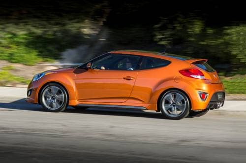 2017 Hyundai Veloster Turbo w/Orange Interior Accent 2dr Hatchback Exterior