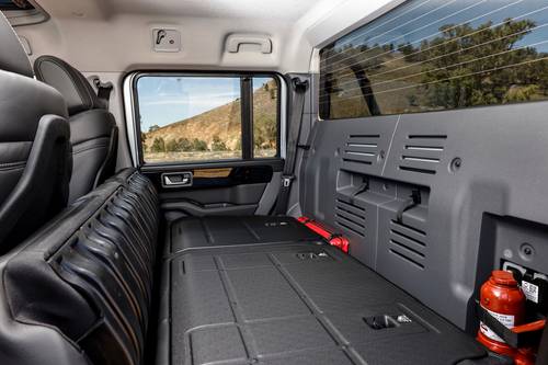 2024 INEOS Grenadier Quartermaster Fieldmaster Crew Cab Pickup Interior Detail