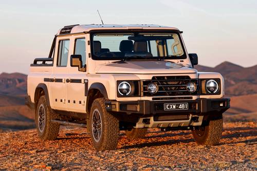 2024 INEOS Grenadier Quartermaster Fieldmaster Crew Cab Pickup Exterior Shown