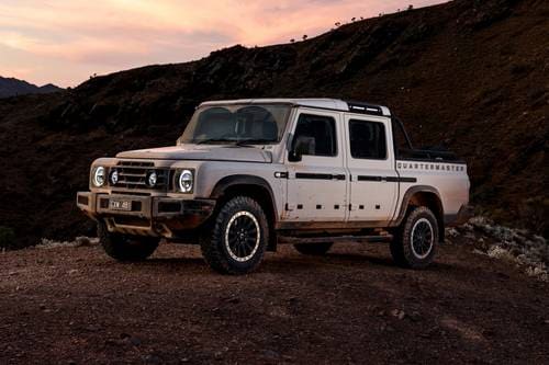 2024 INEOS Grenadier Quartermaster Fieldmaster Crew Cab Pickup Exterior Shown