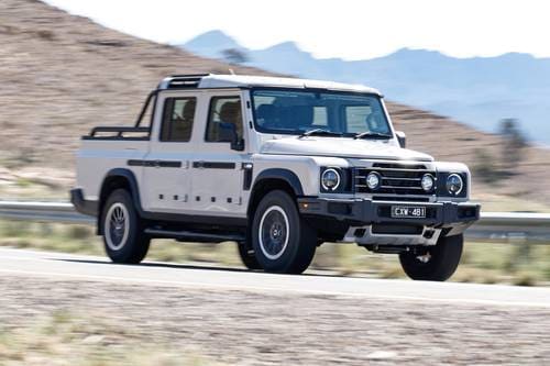 2024 INEOS Grenadier Quartermaster Fieldmaster Crew Cab Pickup Exterior Shown