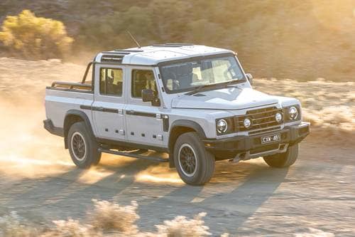 2024 INEOS Grenadier Quartermaster Fieldmaster Crew Cab Pickup Exterior Shown
