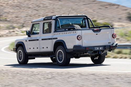 2024 INEOS Grenadier Quartermaster Fieldmaster Crew Cab Pickup Exterior Shown