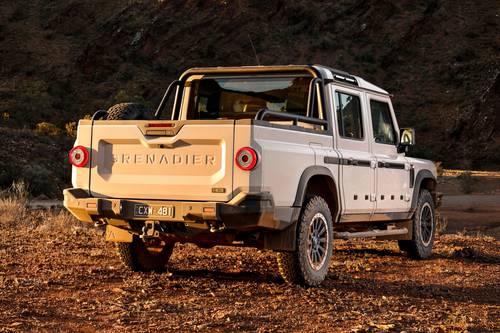 2024 INEOS Grenadier Quartermaster Fieldmaster Crew Cab Pickup Exterior Shown
