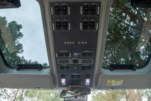 2024 INEOS Grenadier Quartermaster Trialmaster Crew Cab Pickup Aux Controls