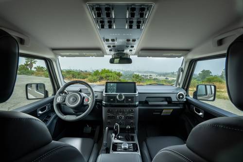 2024 INEOS Grenadier Quartermaster Trialmaster Crew Cab Pickup Dashboard