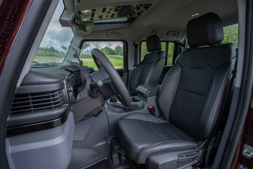 2024 INEOS Grenadier Quartermaster Trialmaster Crew Cab Pickup Interior
