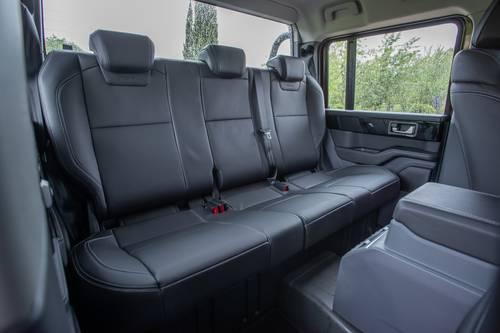 2024 INEOS Grenadier Quartermaster Trialmaster Crew Cab Pickup Rear Interior