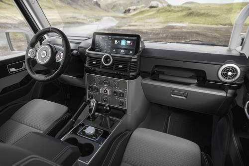 2025 INEOS Grenadier Trialmaster 4dr SUV Dashboard