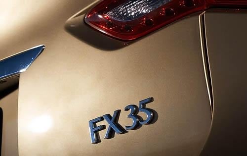 2009 INFINITI FX35 4dr SUV Rear Badge