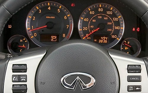 2008 INFINITI FX45 4dr SUV Gauge Cluster