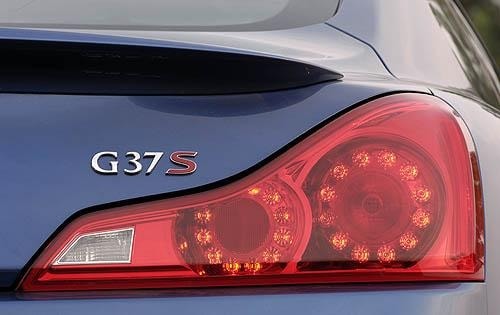 2008 INFINITI G37 Sport Coupe Rear Badge