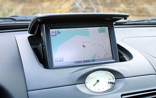 2001 INFINITI I30 Touring Sedan Navigation System
