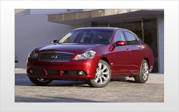 The 2006 INFINITI M35 The 2006 INFINITI M35