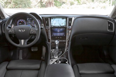 Used 2017 Infiniti Q50 Hybrid Sport Review Ratings Edmunds 2017 Infiniti Q50 Hybrid Sport Sedan Interior