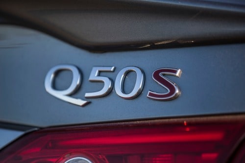 2015 INFINITI Q50 Sport Sedan Rear Badge