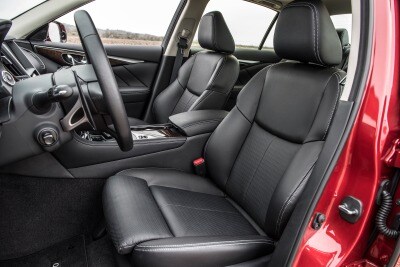 Used 2017 Infiniti Q50 Hybrid Premium Sedan Review Ratings Edmunds 2017 Infiniti Q50 Red Sport 400 Sedan Interior Shown