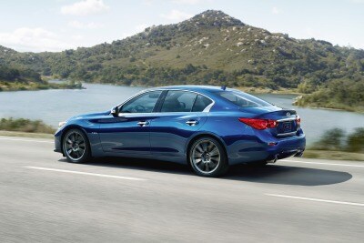Used 2017 Infiniti Q50 Sport Review Ratings Edmunds 2017 Infiniti Q50 Red Sport 400 Sedan Exterior Shown