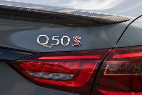 2023 INFINITI Q50 RED SPORT 400 Sedan Rear Badge