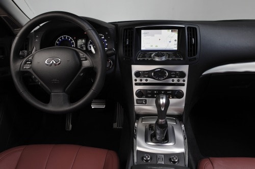 2014 INFINITI Q60 Convertible IPL Convertible Dashboard