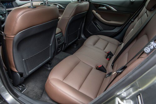 2017 INFINITI QX30 Premium 4dr SUV Rear Interior