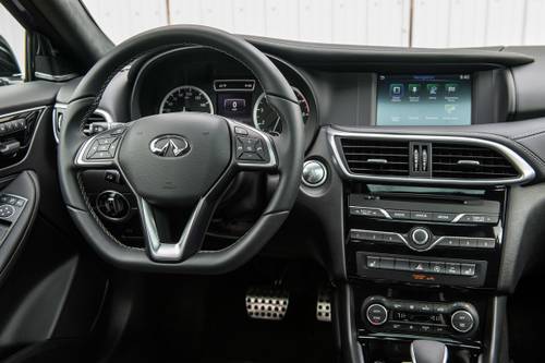 2019 INFINITI QX30 SPORT 4dr SUV Steering Wheel Detail