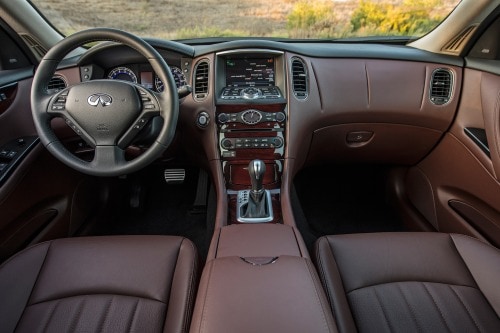 2017 INFINITI QX50 4dr SUV Dashboard