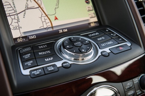 2017 INFINITI QX50 4dr SUV Onboard Computer Controls