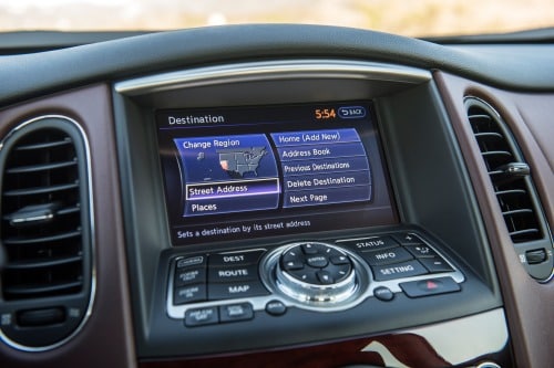 2017 INFINITI QX50 4dr SUV Navigation System