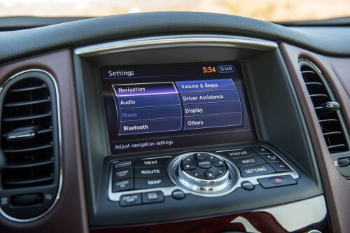2017 INFINITI QX50 4dr SUV Navigation System