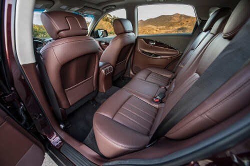 2017 INFINITI QX50 4dr SUV Rear Interior