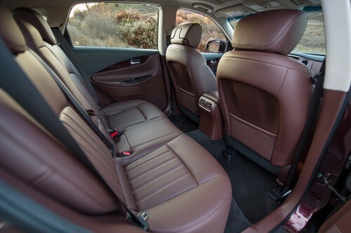 2017 INFINITI QX50 4dr SUV Rear Interior