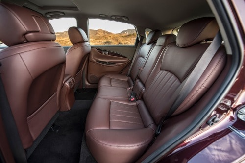 2017 INFINITI QX50 4dr SUV Rear Interior