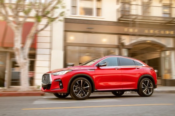Preorder a 2022 Infiniti QX55, Get a Designer Coffee Set?