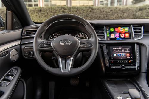 INFINITI QX55 LUXE 4dr SUV Steering Wheel Detail